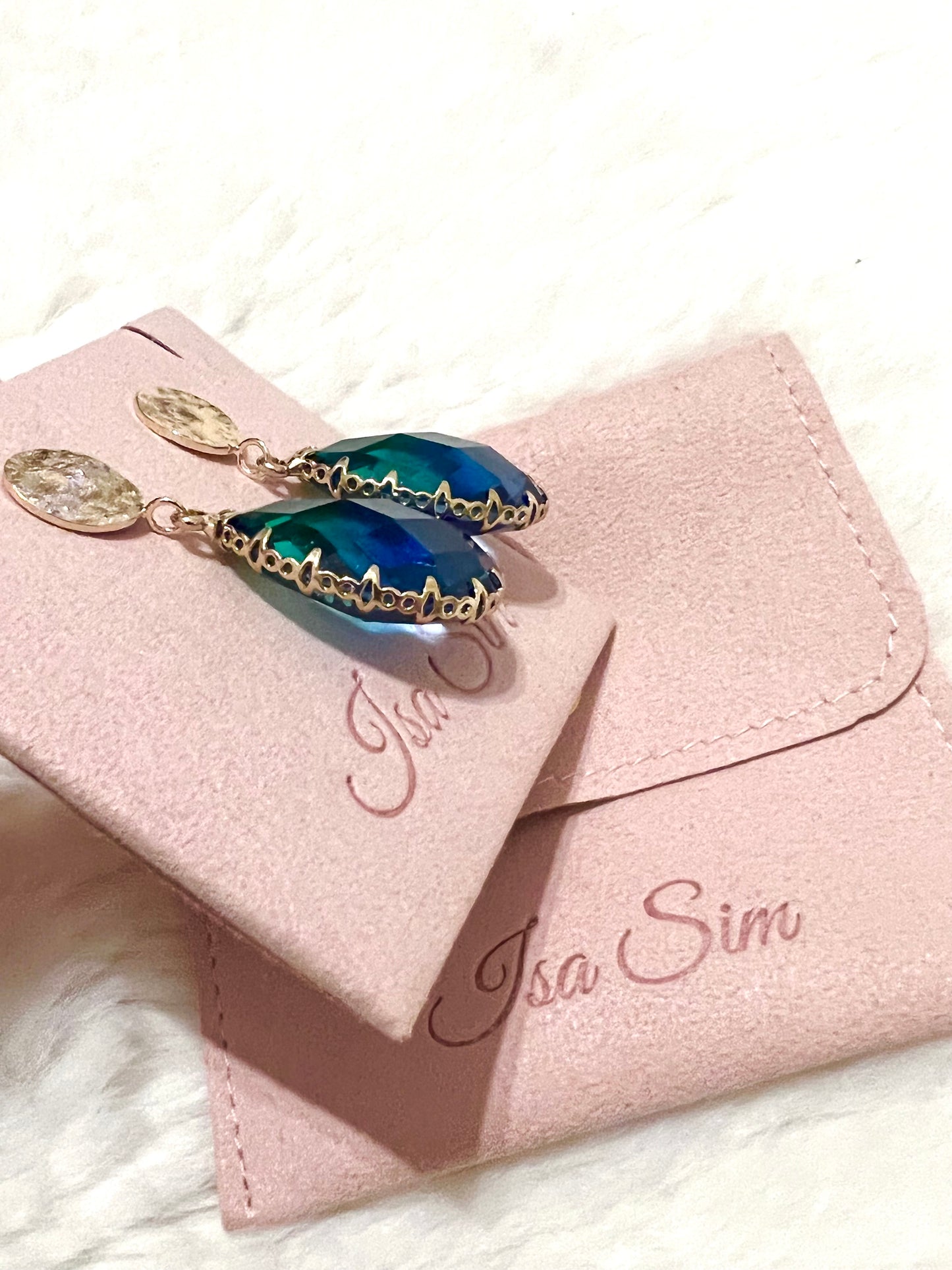 Côte d’Azur - 18K Gold Teardrop Earrings
