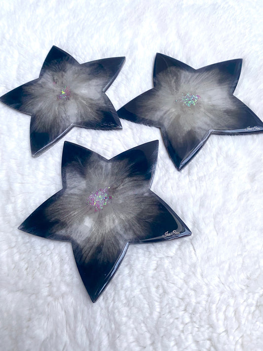 Wish Upon a Star - Resin Coasters/ Trays - Blue